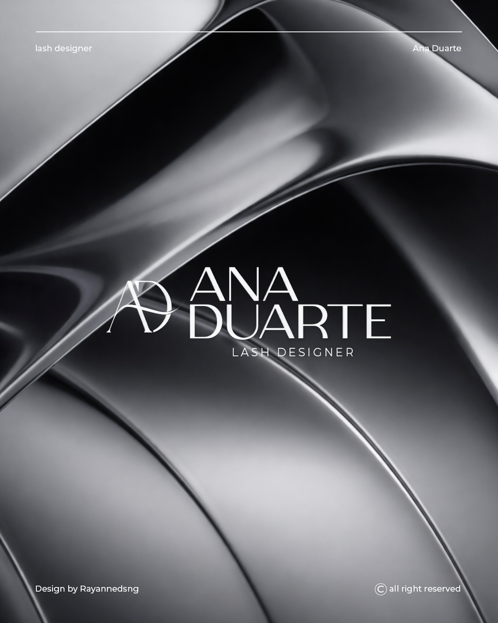 Lash designer Ana Duarte